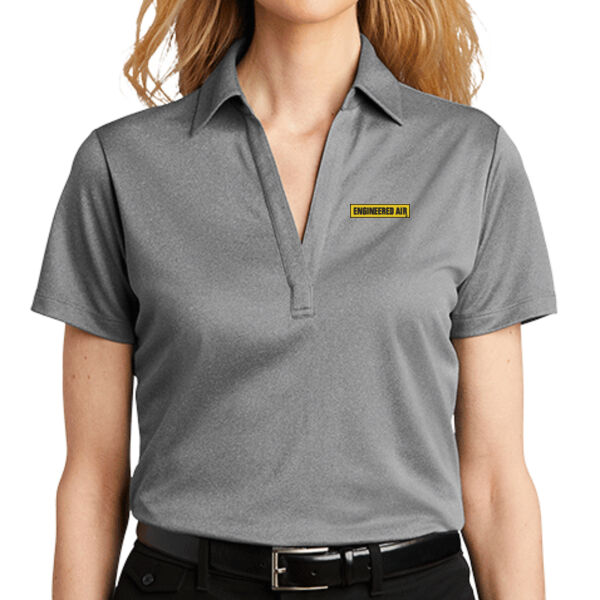   - Ladies Heathered Silk Touch ™ Performance Polo Thumbnail